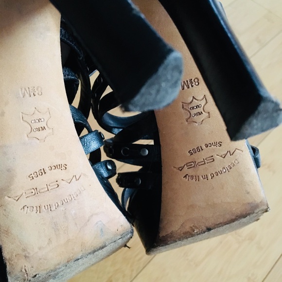 Via Spiga Strappy Platform Heel Sandal - Picture 4 of 4